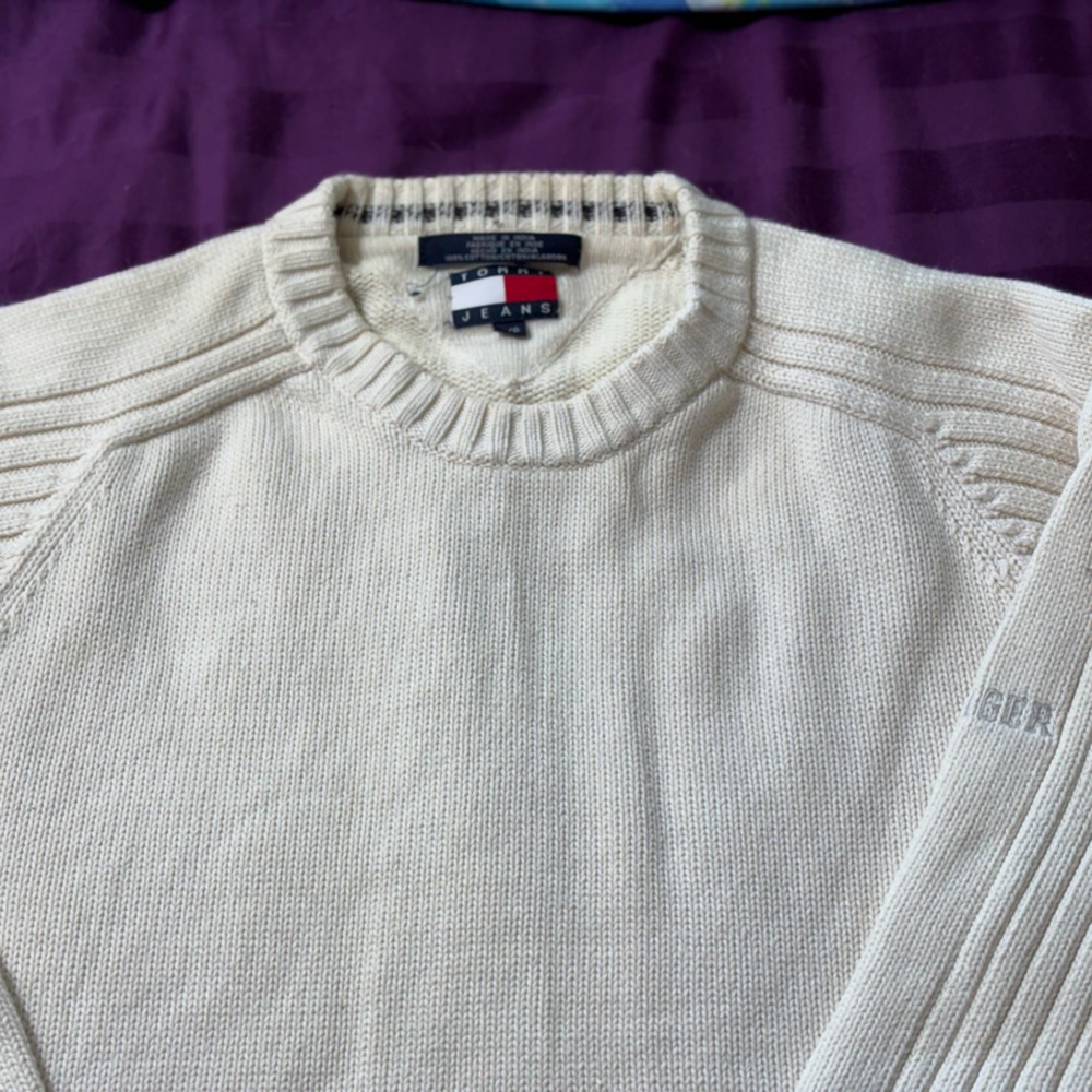 Tommy Hilfiger Cream Sweater